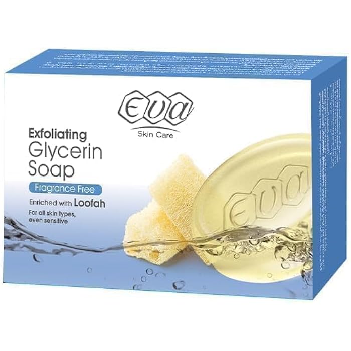 Eva Skin Care - Exfoliating Glycerin Soap, with Loofah - Image 2